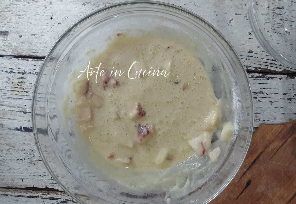 FRITTATA de PÊSSEGOS na frigideira