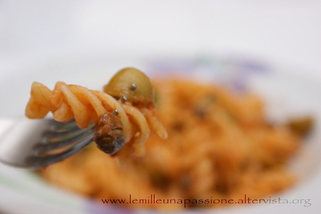 Fusilli alla marinara