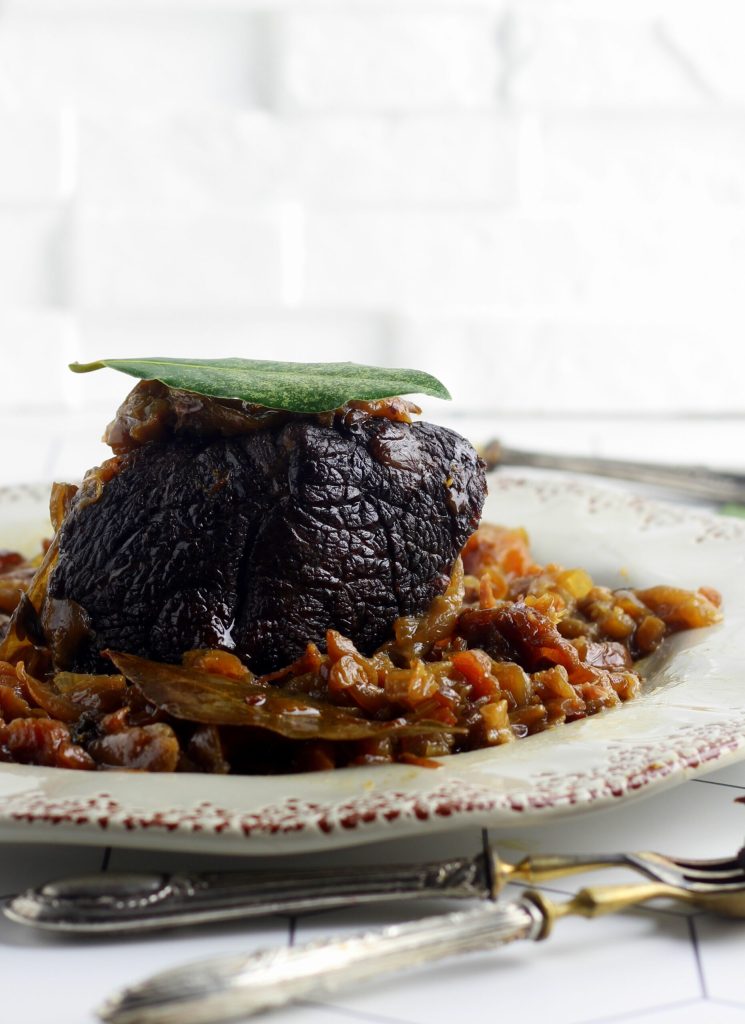 Carne assada à genovesa