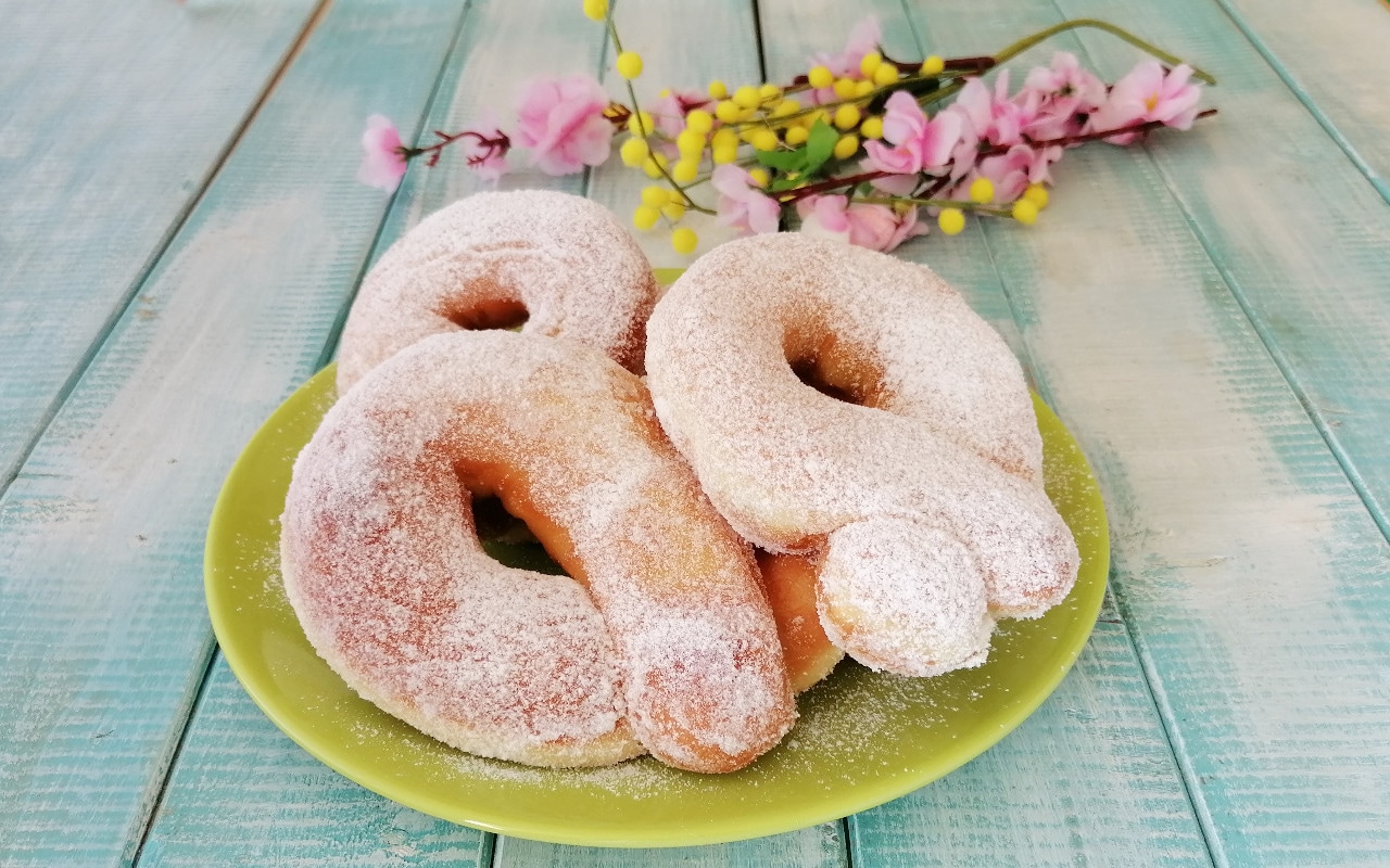 Graffe napolitanas. Receita sem batatas