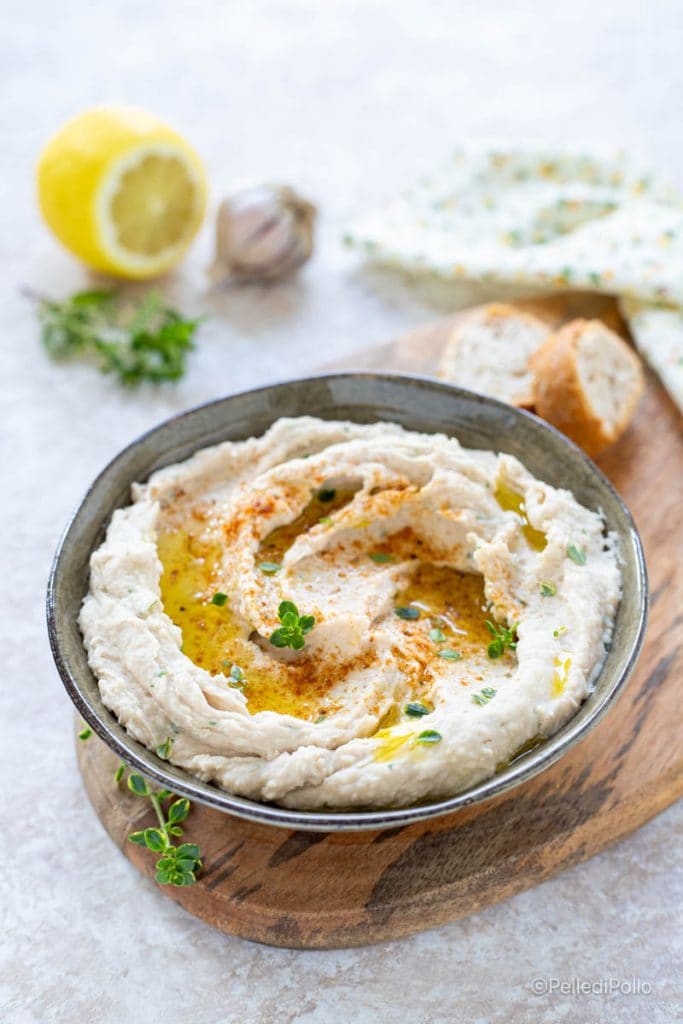 hummus de cannellini