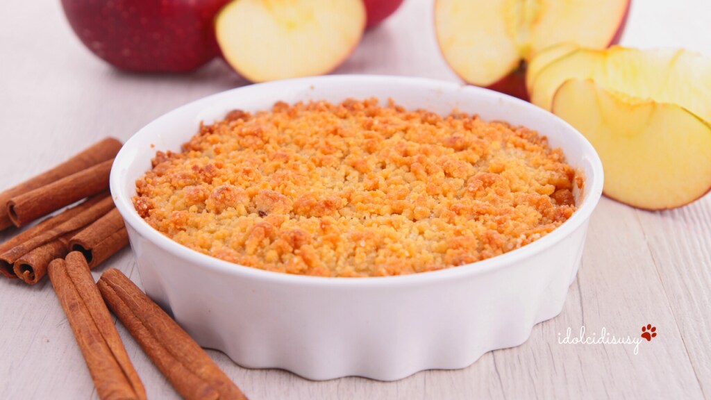 idolcidisusy Crumble de maçã