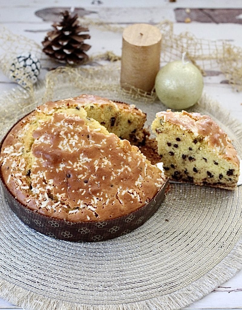 Panettone de chocolate feito em casa, receita rápida