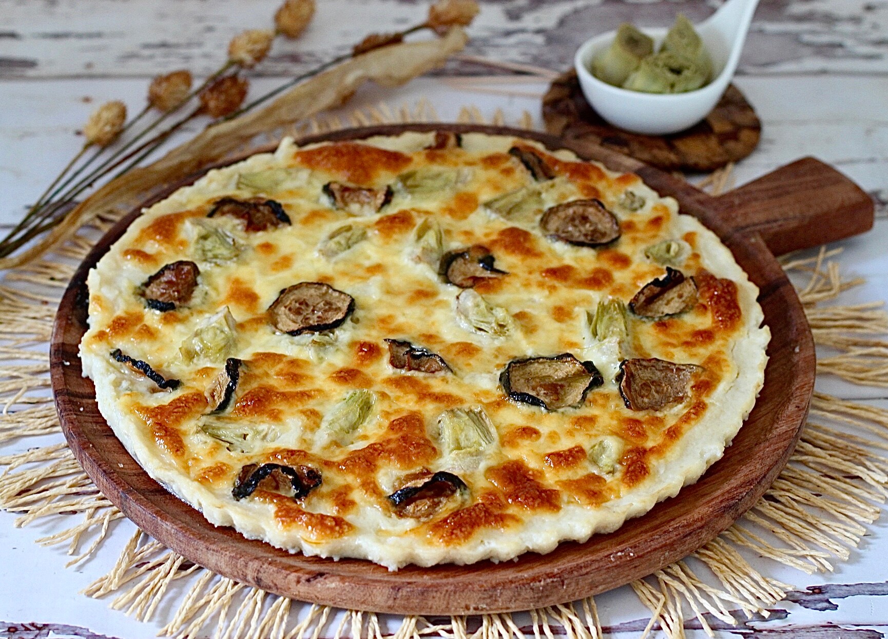 Focaccia, mas de couve-flor, uma verdadeira surpresa!