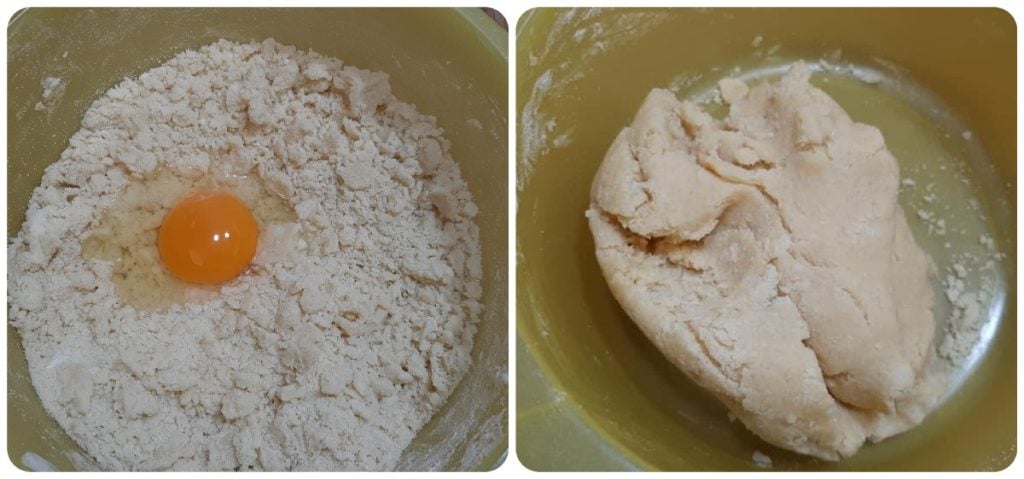 Torta com geleia de morangos e mirtilos
