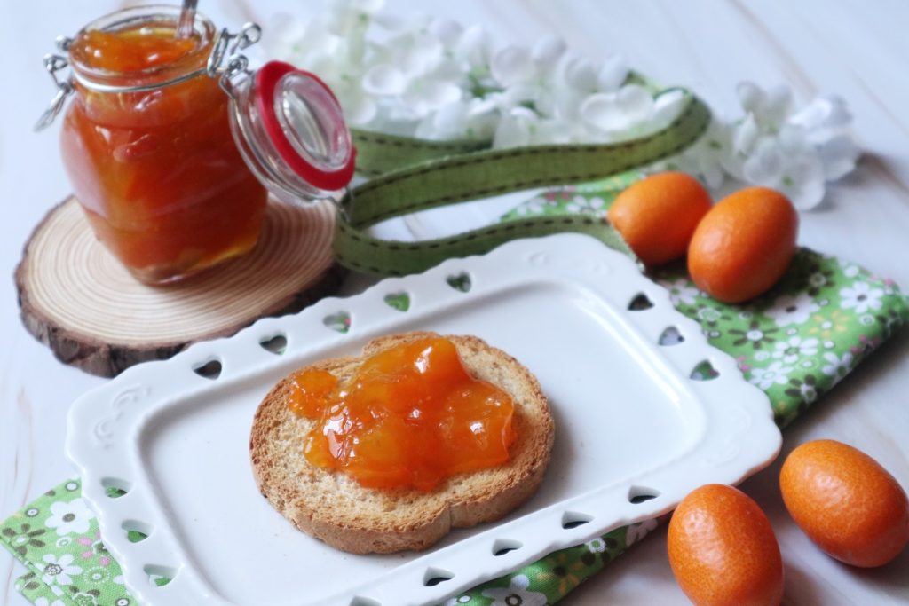 geleia de kumquats