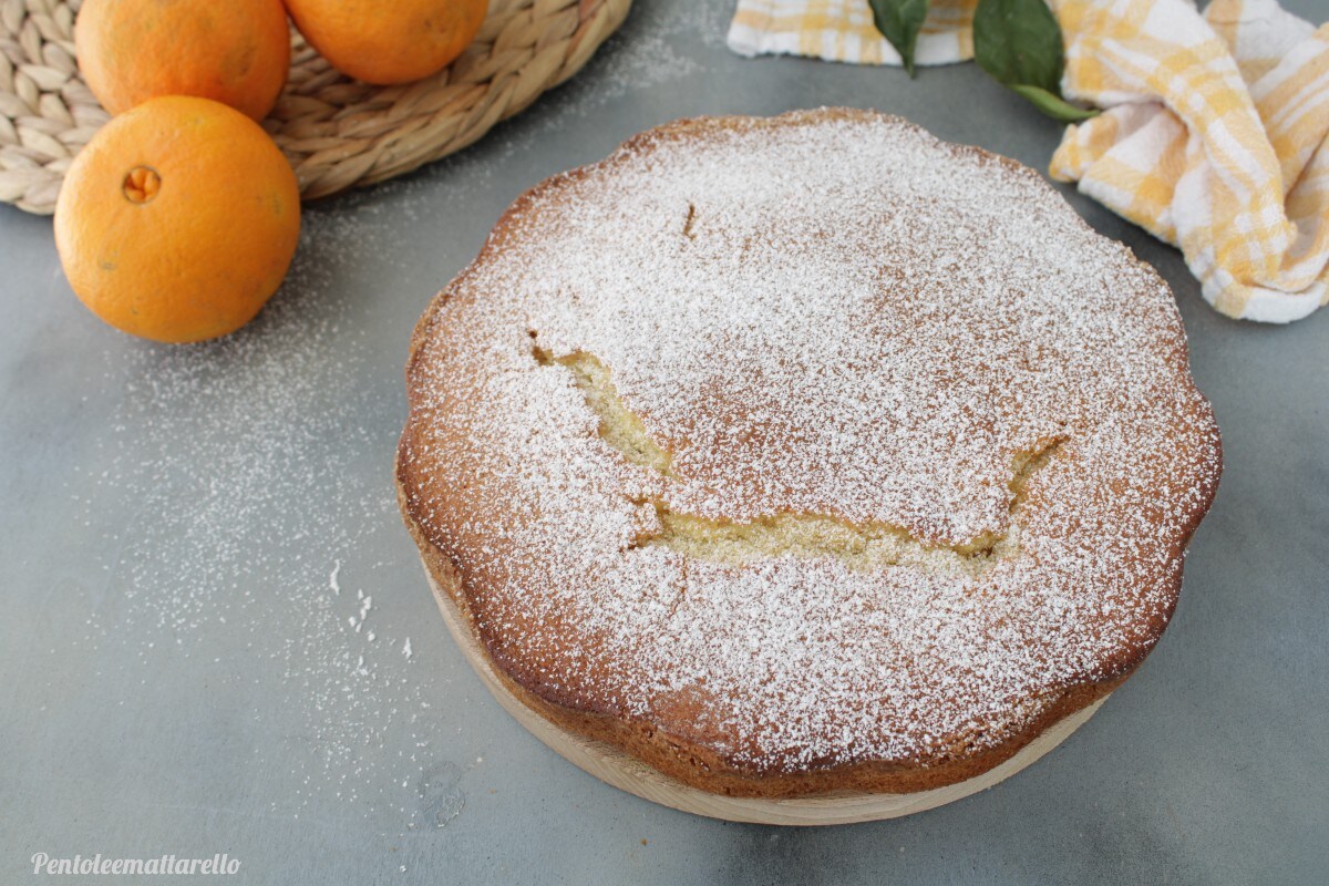 Bolo de suco de laranja