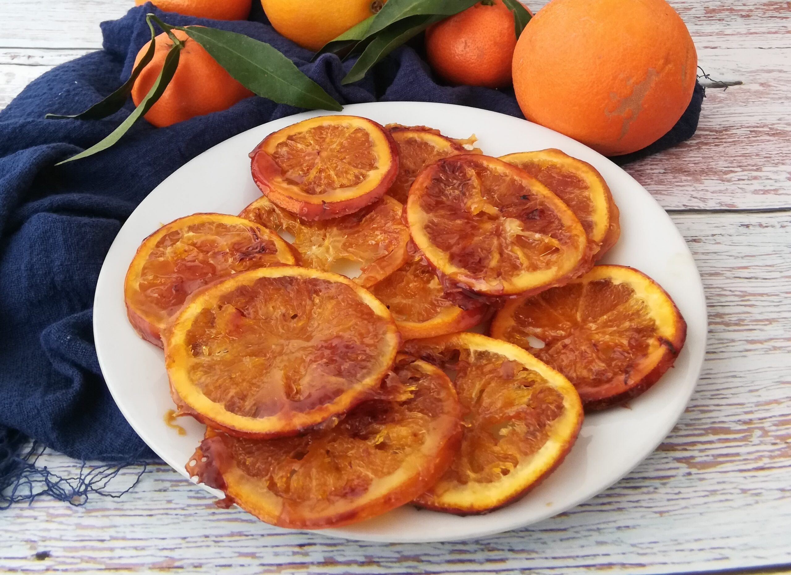 LARANJAS CARAMELIZADAS