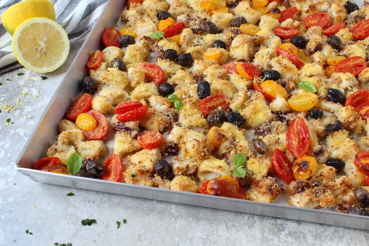 LULAS GRATINADAS AO FORNO