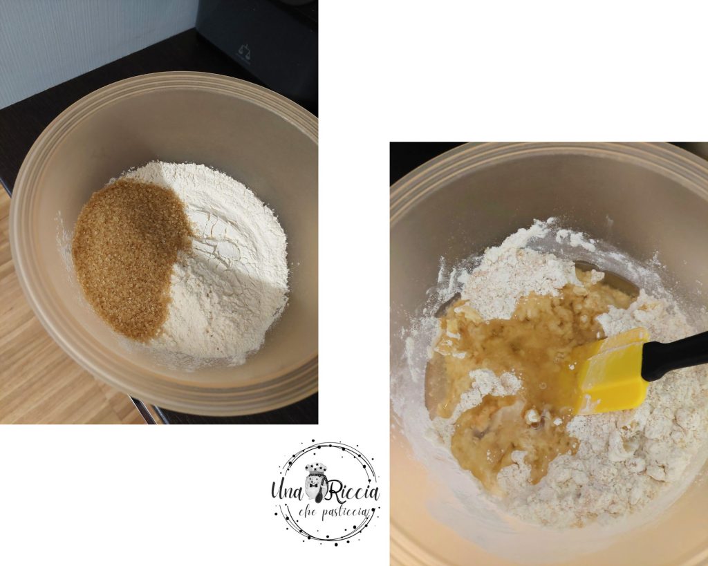 massa Torta de maçã e aquafaba