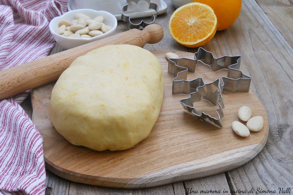 massa de torta com amêndoas e laranja oriz