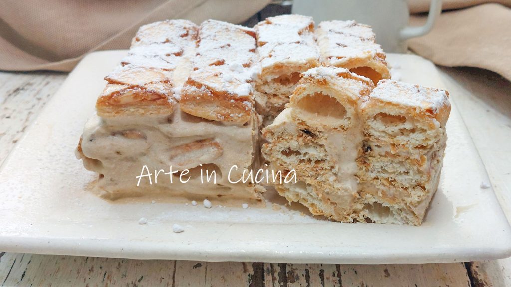 MIL-FOLHAS sem cozimento ao TIRAMISÙ