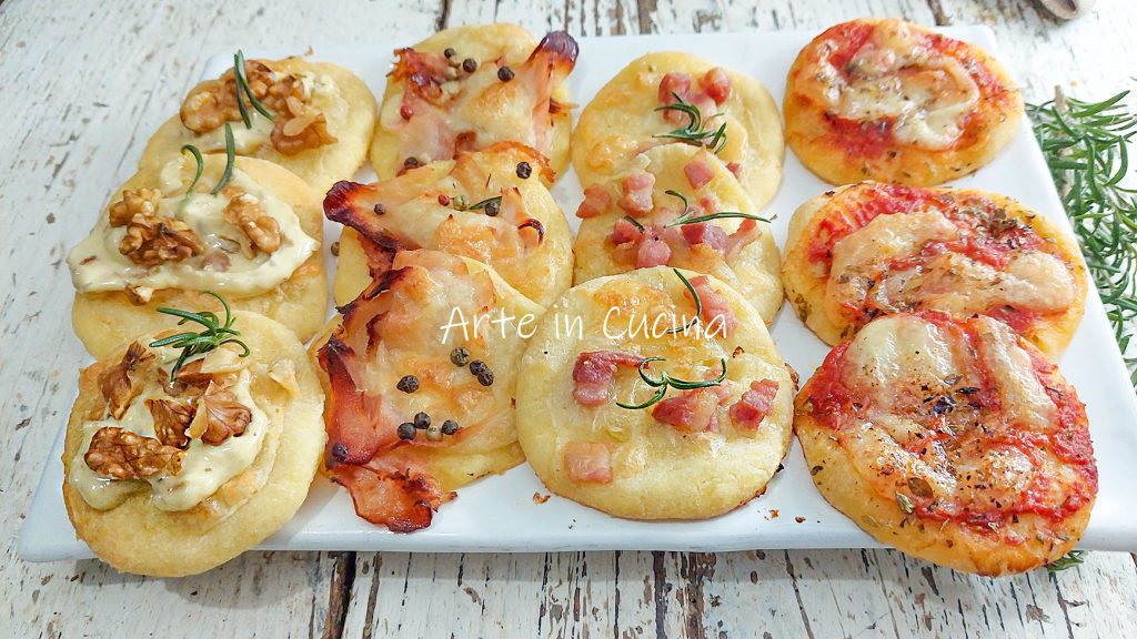 MINI PIZZAS DE APERITIVO para surpreender todos
