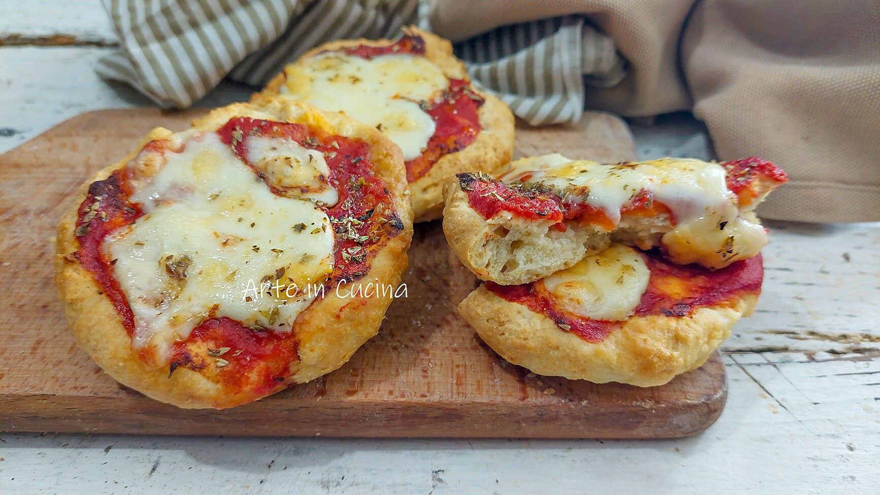 PIZZETINHAS na FRITADEIRA sem FERMENTAÇÃO