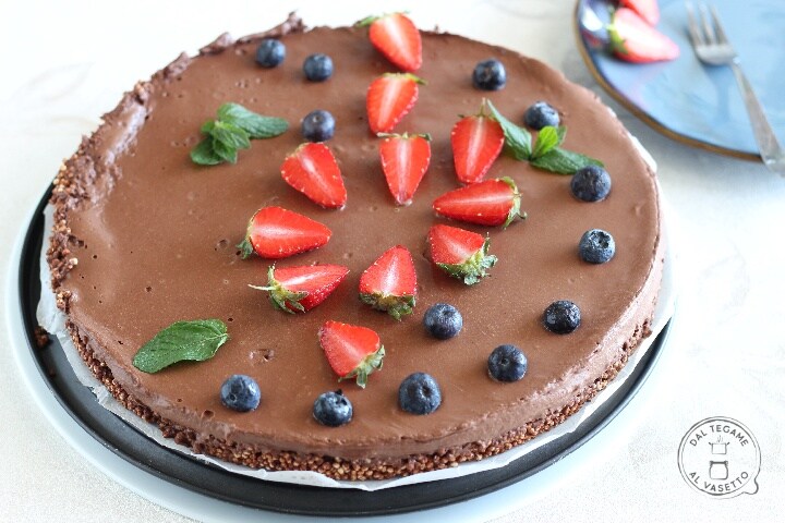 Mousse cake sem forno