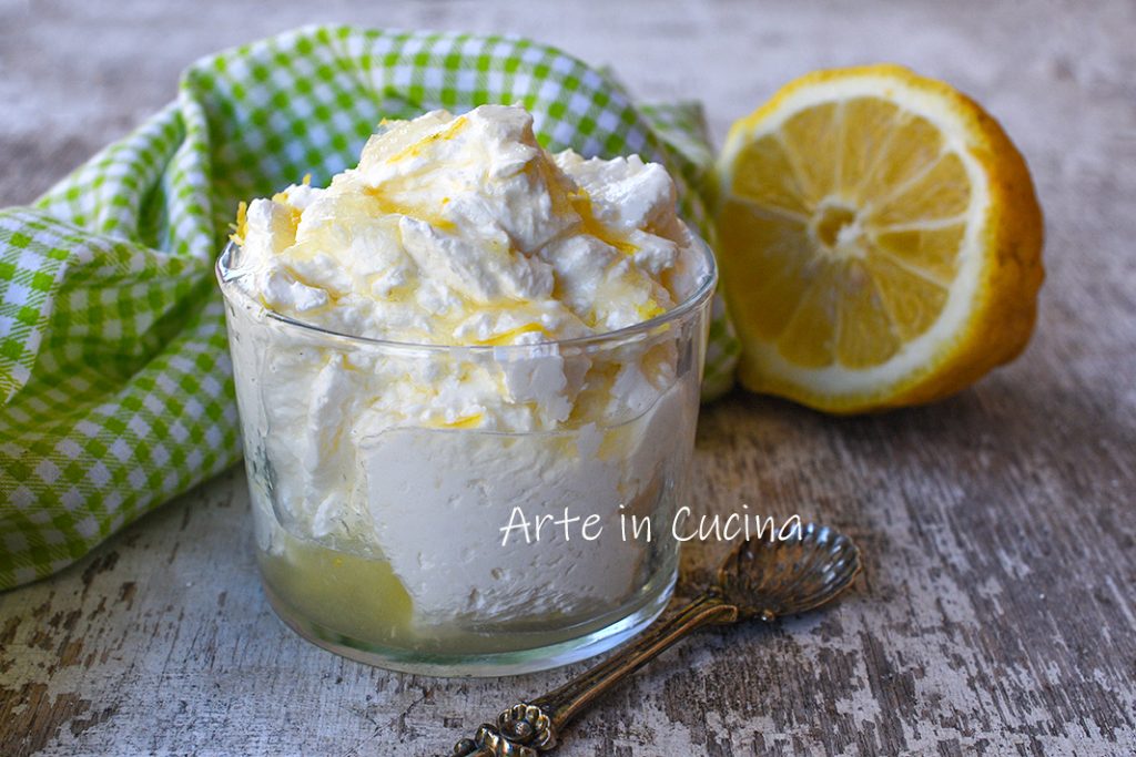 Mousse de limão rápida