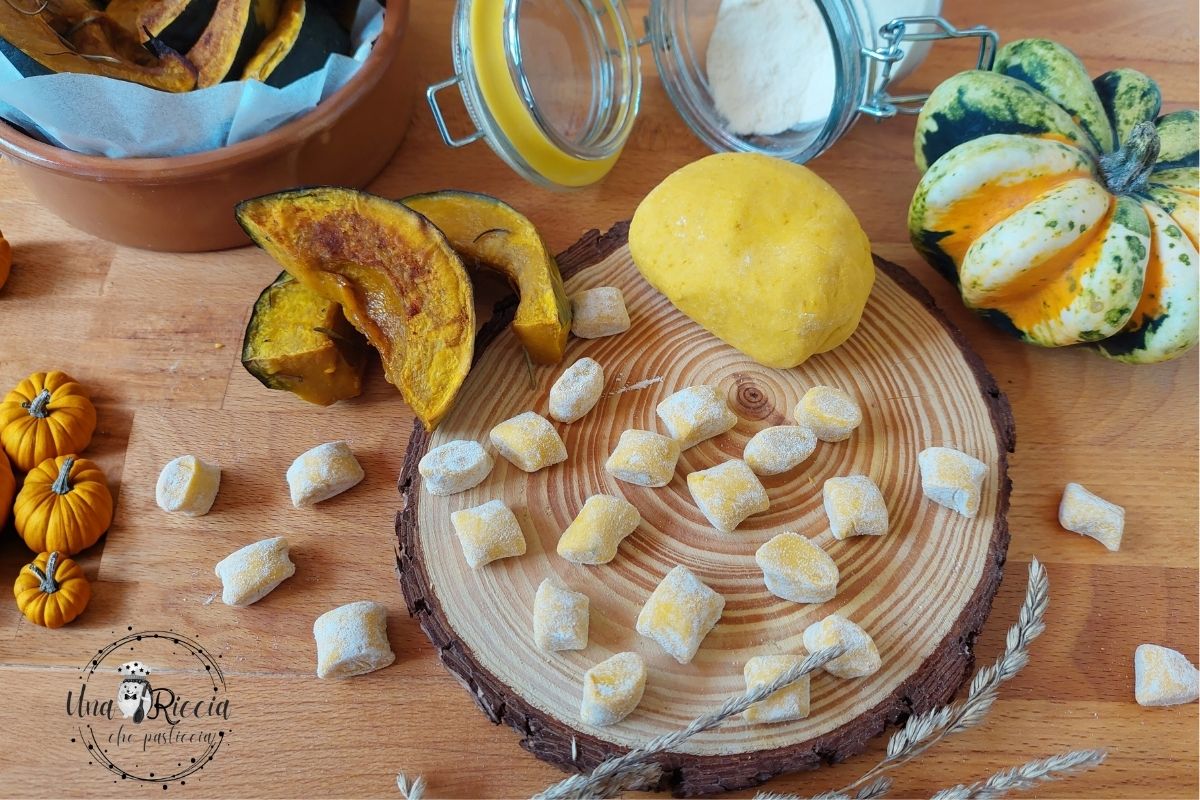 Nhoque de abóbora com apenas dois ingredientes