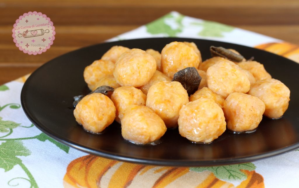 nhoque de abóbora e batata