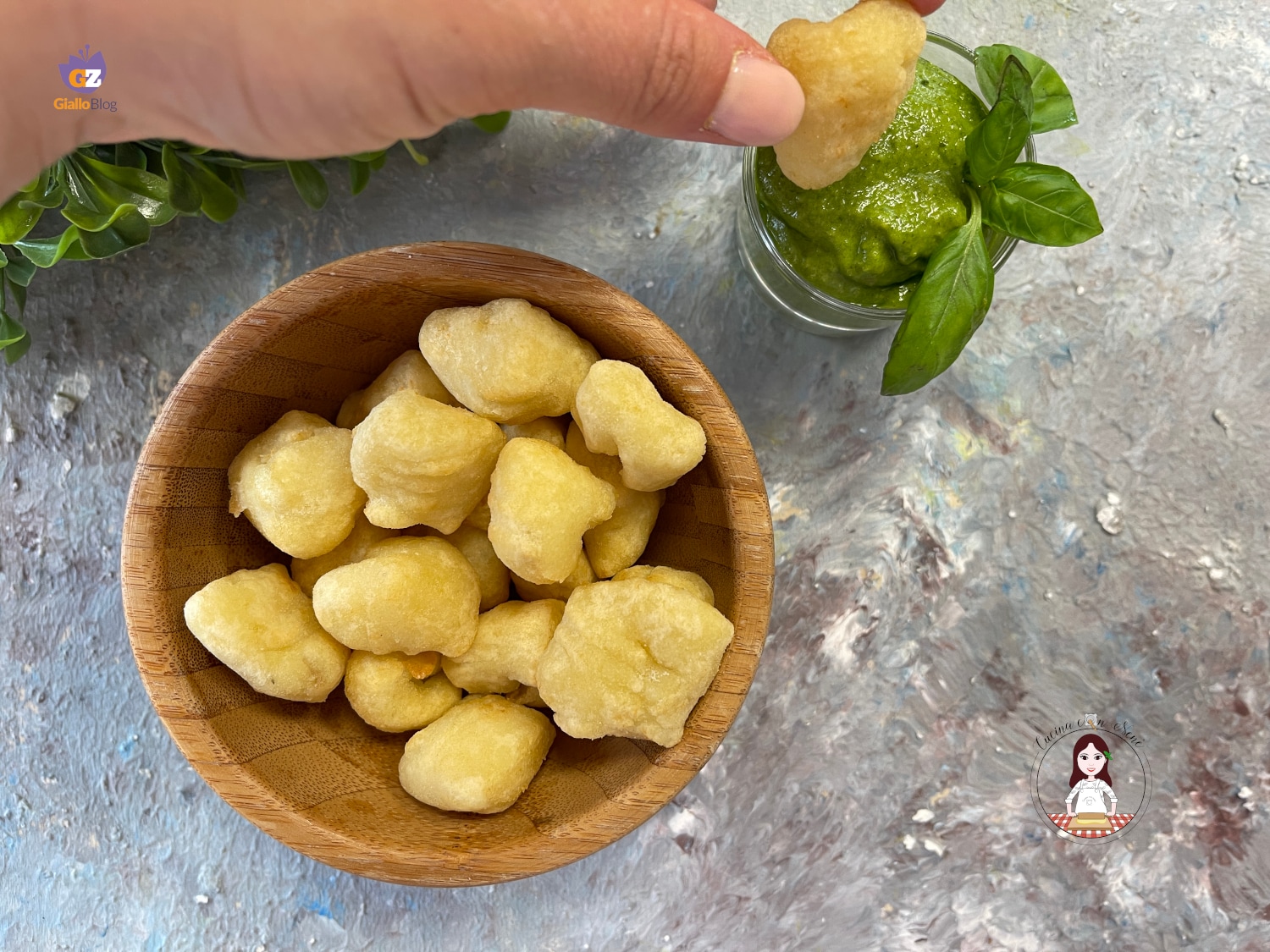 Nhoque de batata frito