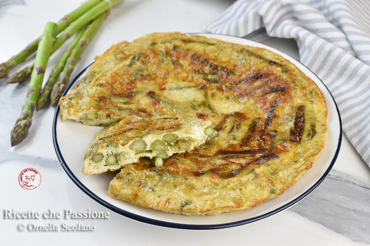 Omelete de aspargos