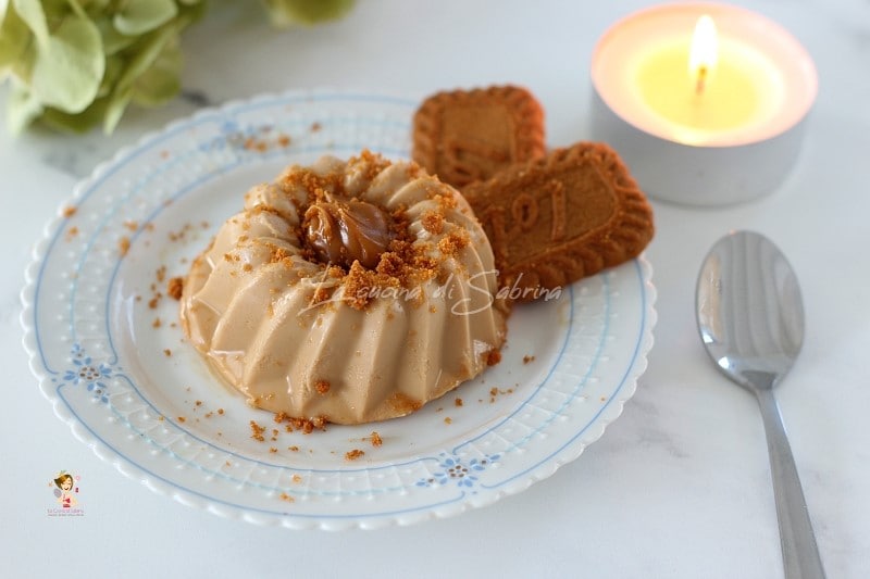 Panna cotta biscoff