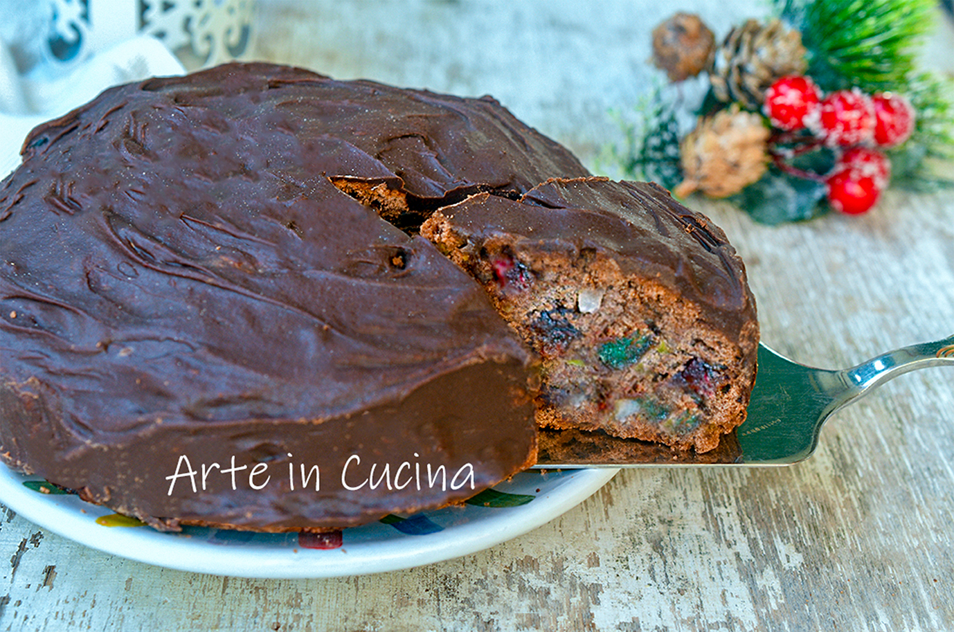 Panpepato de Ferrara doce de Natal