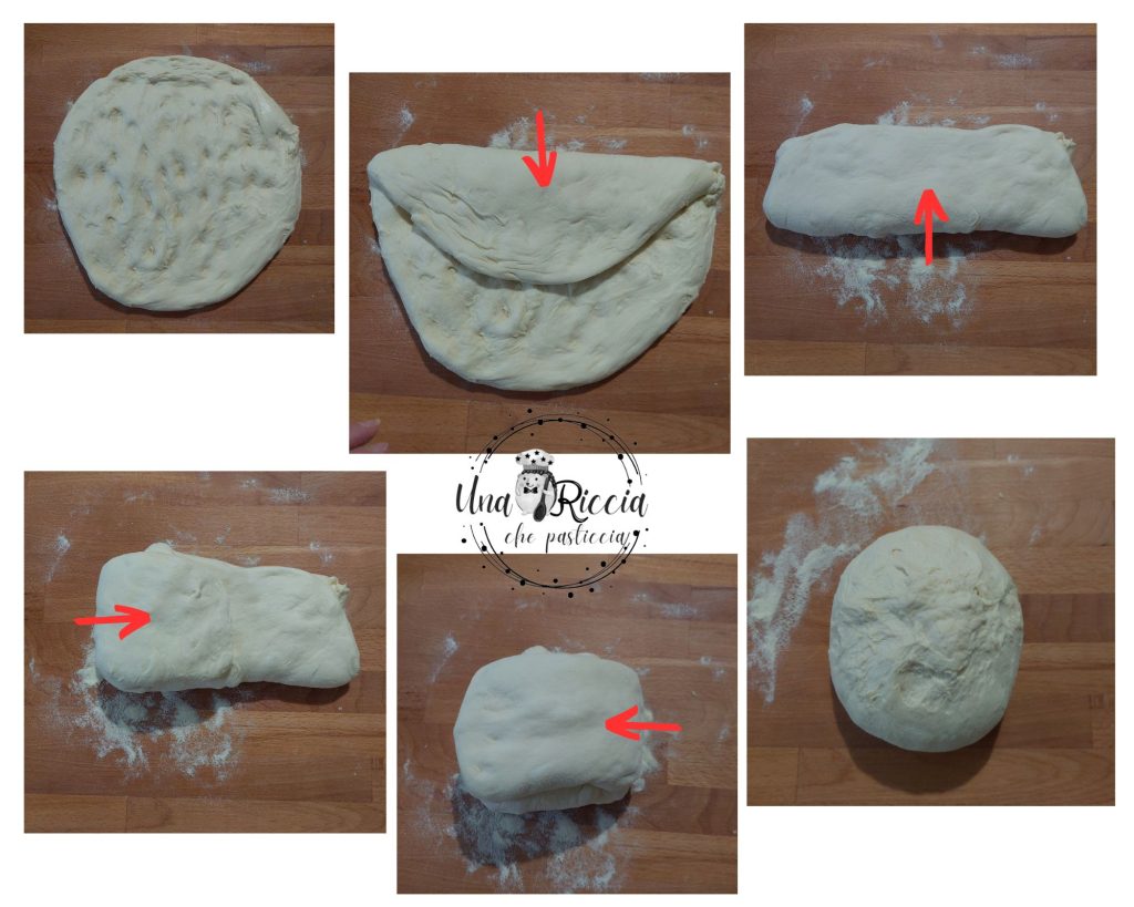 pão de sêmola remacinada dobras