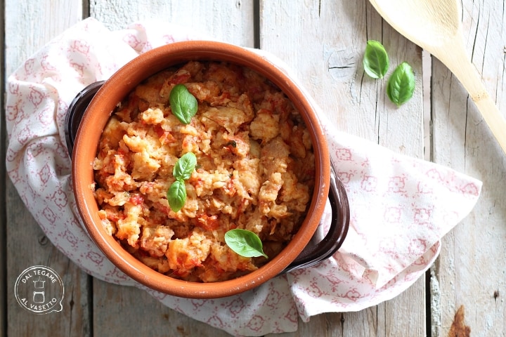 Pappa al pomodoro na panela de pressão