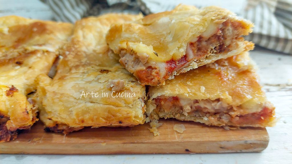 PARIGINA com PANCARRÊ falso com ATUM e tomate