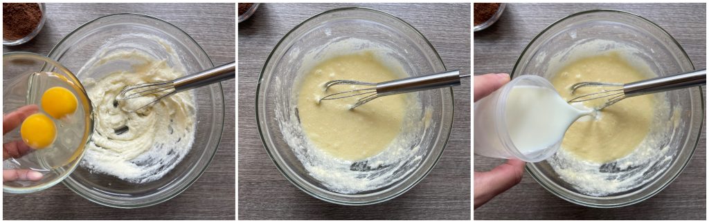 Bolo de chocolate na fritadeira a ar