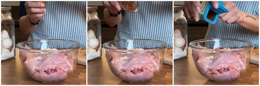 Frango à laranja em multicooker