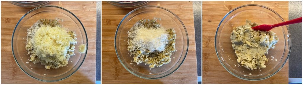 Rocambole de carne com alcachofras