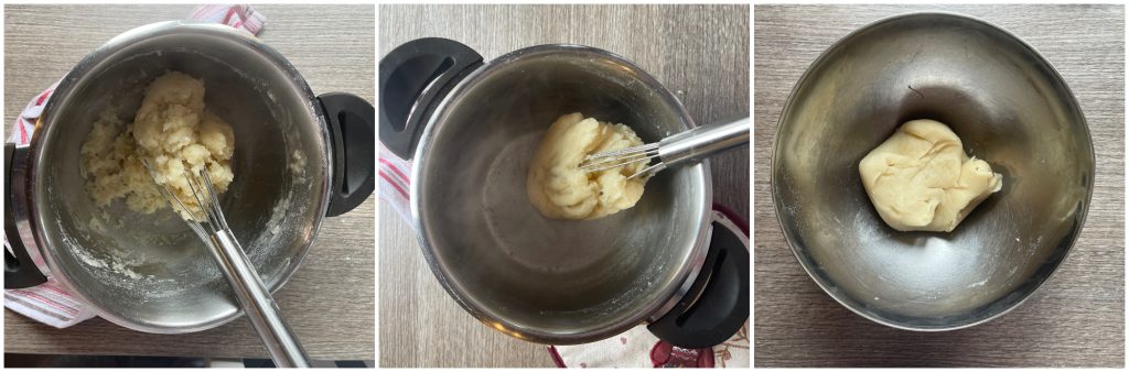 Zeppole de São José na fritadeira a ar