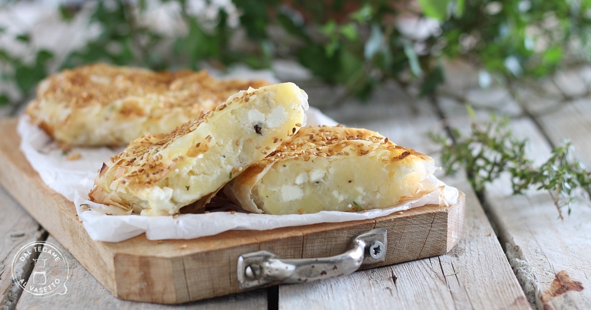 Pastéis de massa filo na airfryer