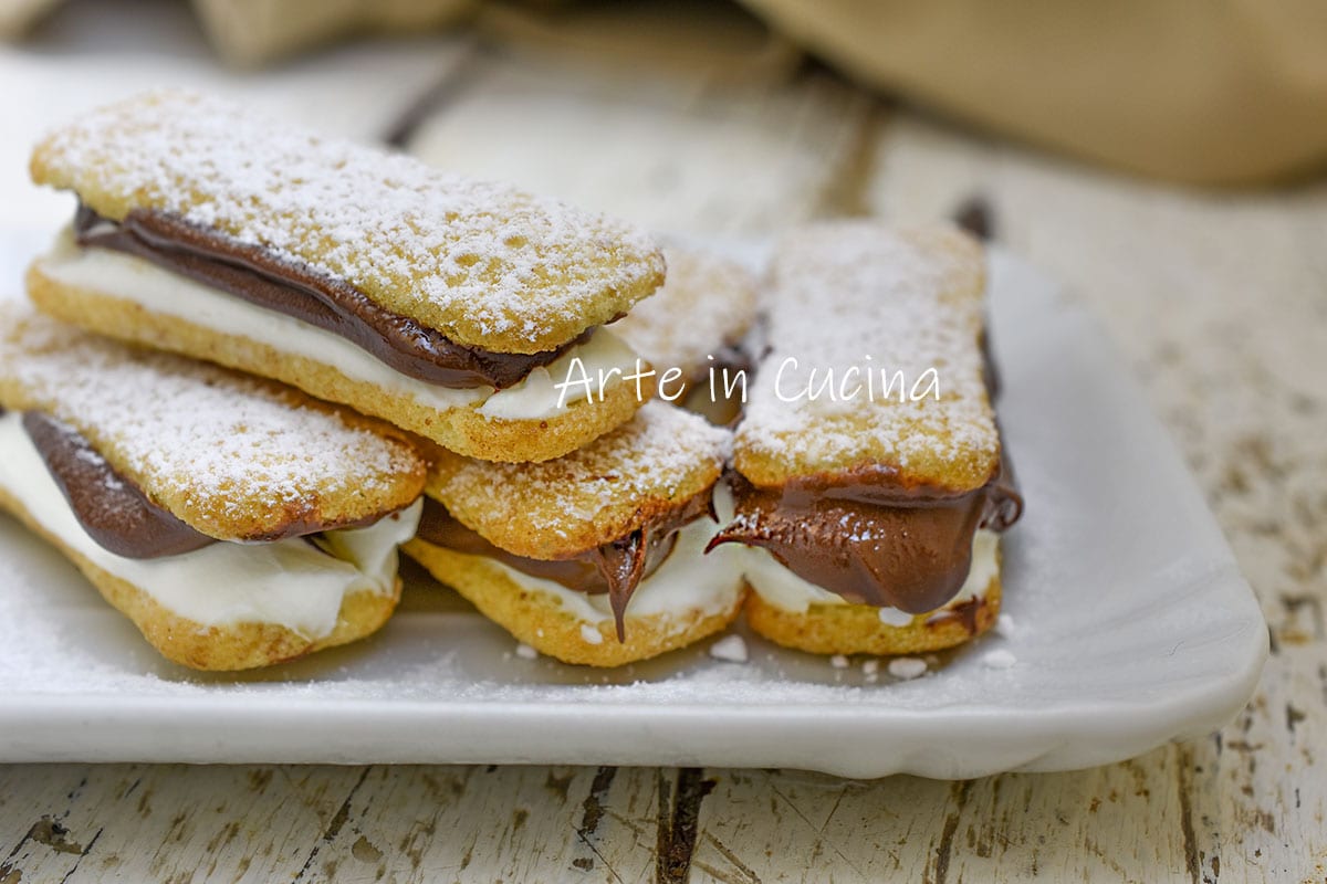 PAVESINI com NUTELLA e mascarpone GELADOS