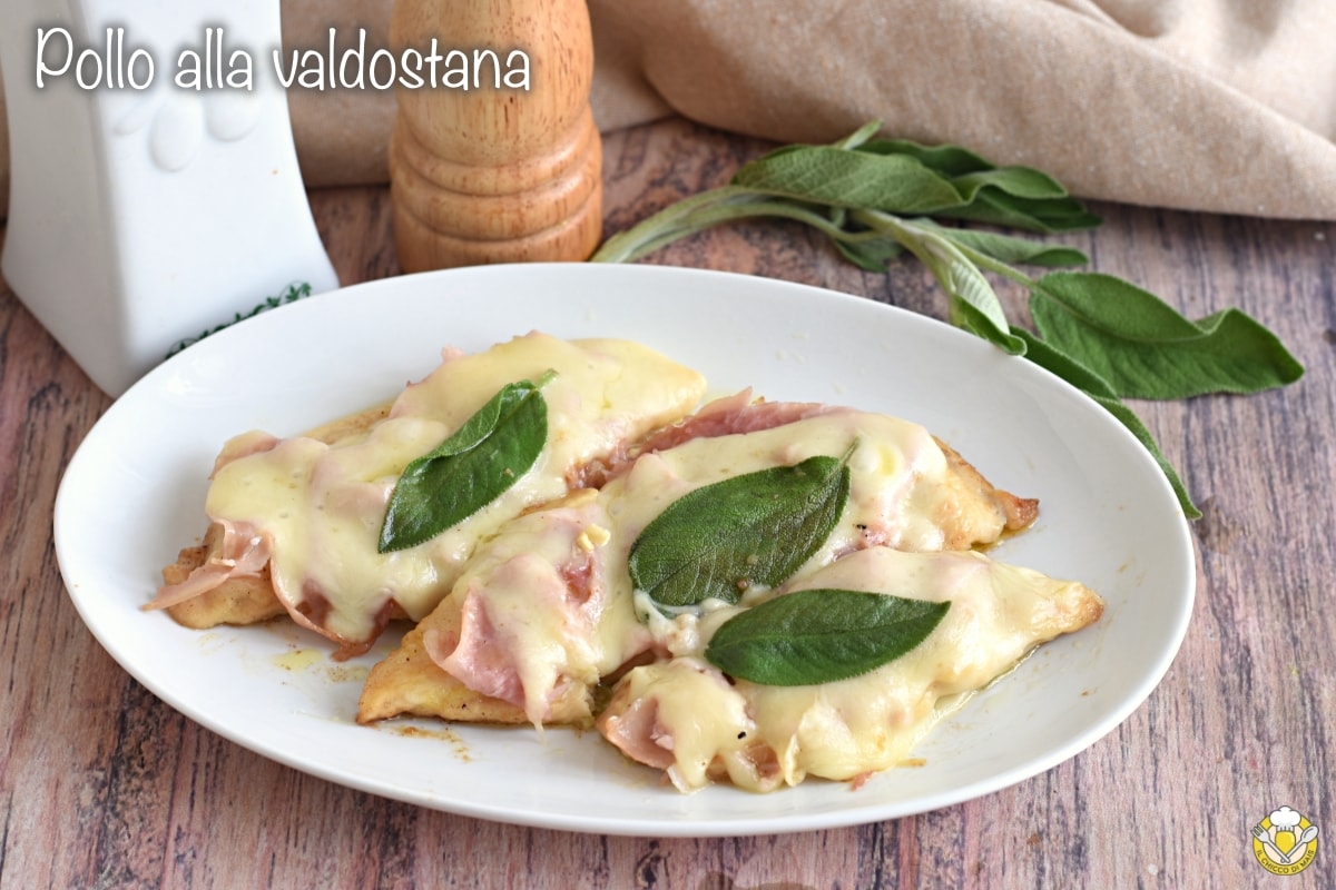 Peito de frango à valdostana