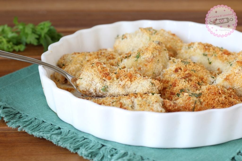persico gratinado no forno