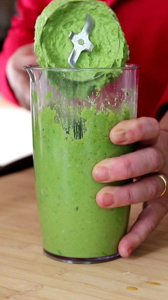 pesto de ervilhas