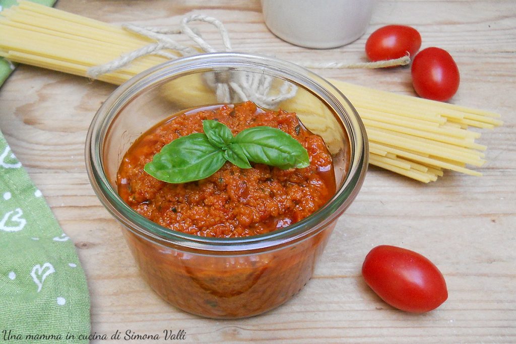 pesto de tomates secos oriz