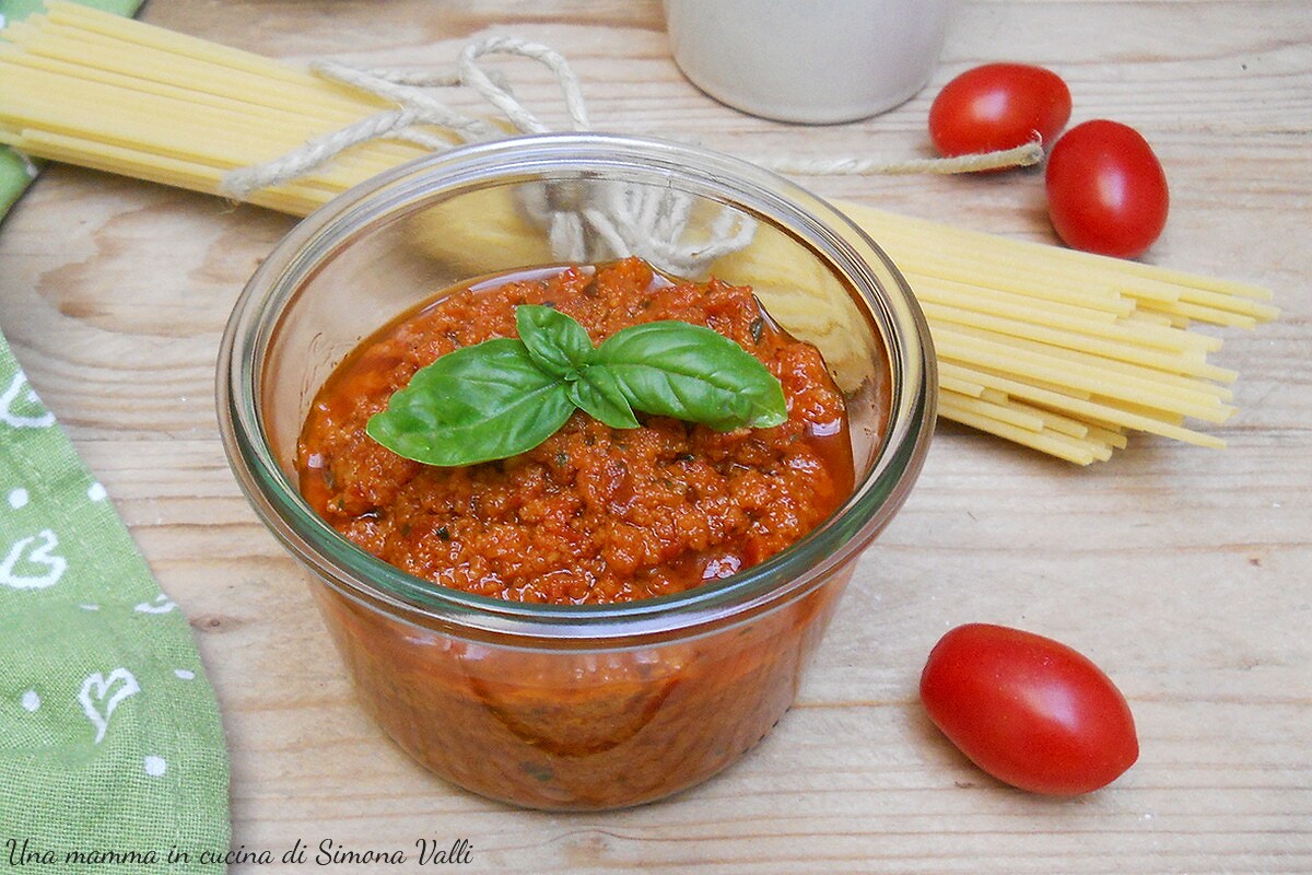 Pesto de tomates secos