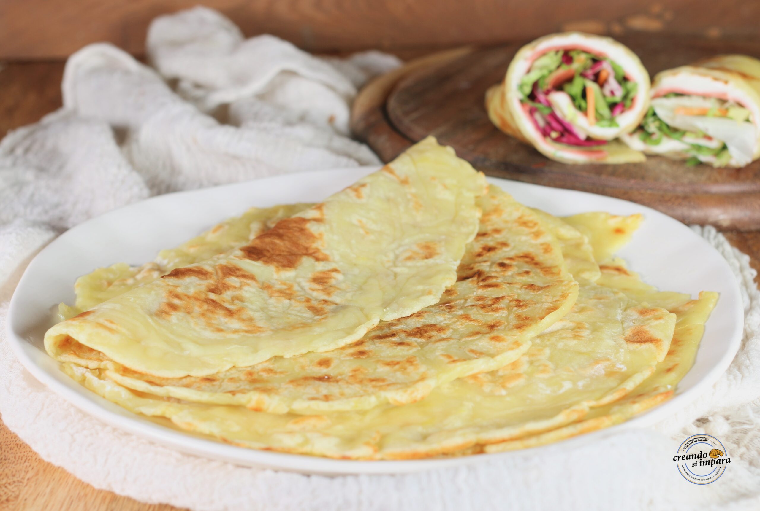 Piadinas de batata