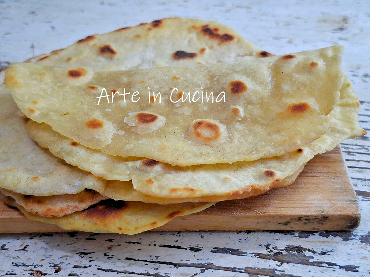 PIADINHAS de BATATA macias e enroláveis