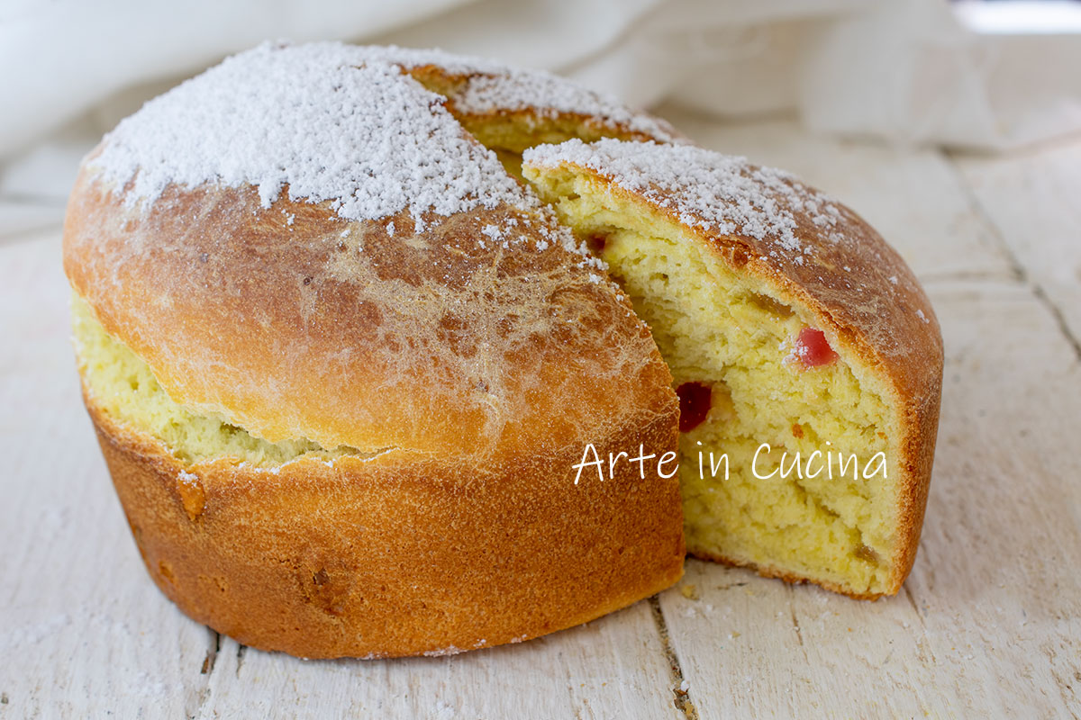 Pigna abruzzese doce de Páscoa