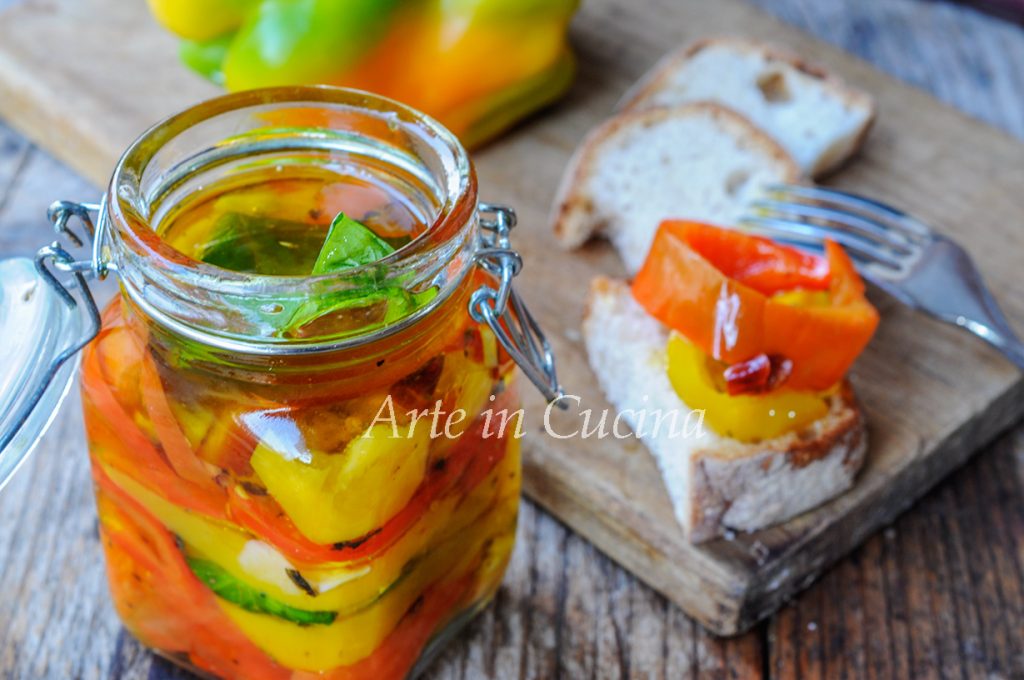 Pimentões em óleo receita de conserva fácil vickyart arte na cozinha
