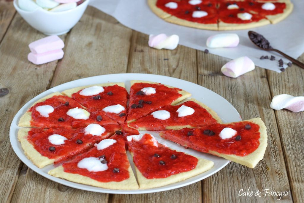 Pizza doce de frolla