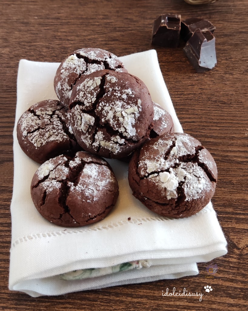 idolcidisusy Biscoitos macios de chocolate amargo facílimos