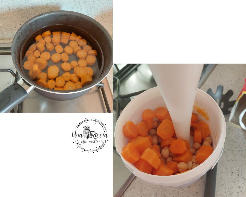 preparação hambúrguer de grão-de-bico e pecorino sem ovos assado