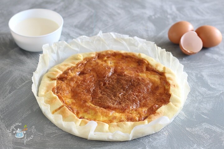 Quiche no micro-ondas