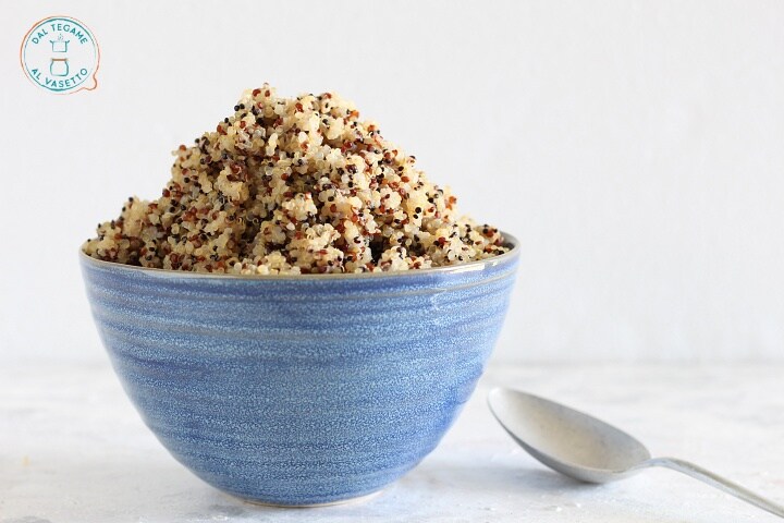 Quinoa cozida na instant pot
