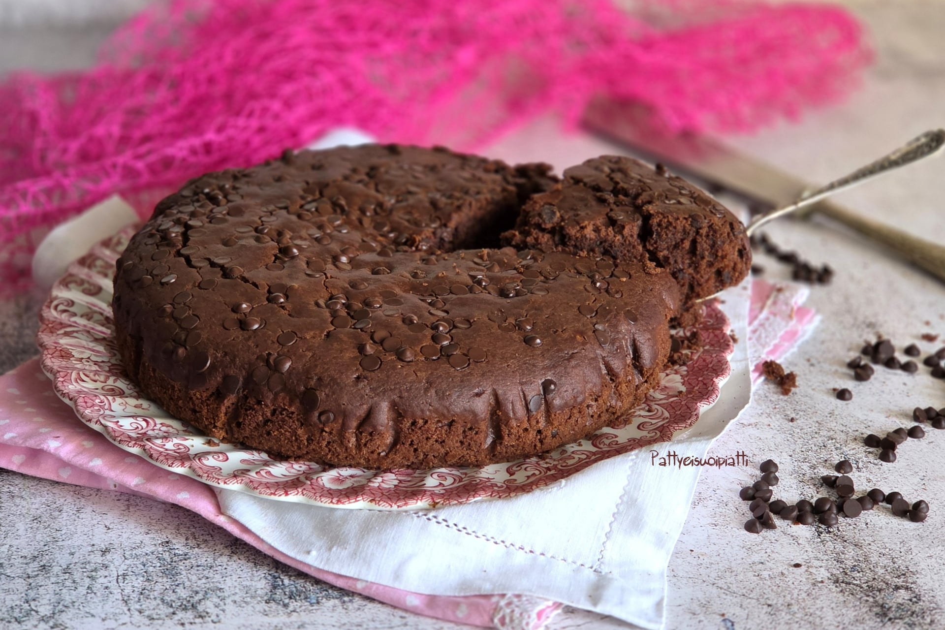torta salgada de alho-poró batatas e speck